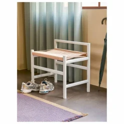 Banc en chêne Heritage | Gris clair