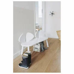 Banc en chêne Souris | Blanc