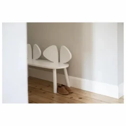 Banc en chêne Souris | Blanc