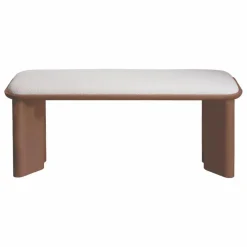 Banc Lazare en bois laqué | Cranberry