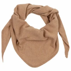 Bandana Agatha Laine Extra Fine Recyclée | Camel