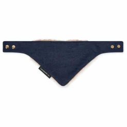 Bandana Denim Chien | Bleu