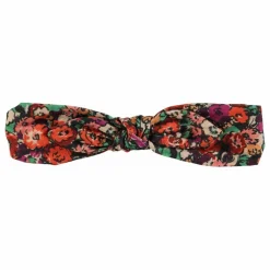 Bandeau Fleuri | Noir