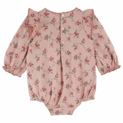 Barboteuse Fleurie | Rose