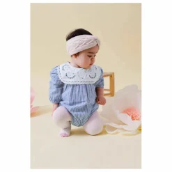 Barboteuse Ilaria Vichy | Bleu