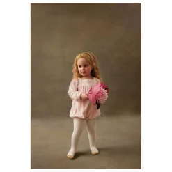 Barboteuse Janetta Coton Bio | Rose pâle