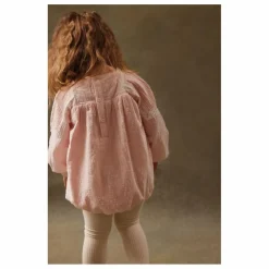 Barboteuse Janetta Coton Bio | Rose pâle