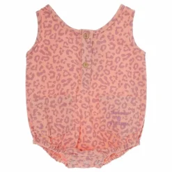 Barboteuse Léopard | Corail
