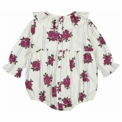 Barboteuse Nine Coton Bio | Blanc