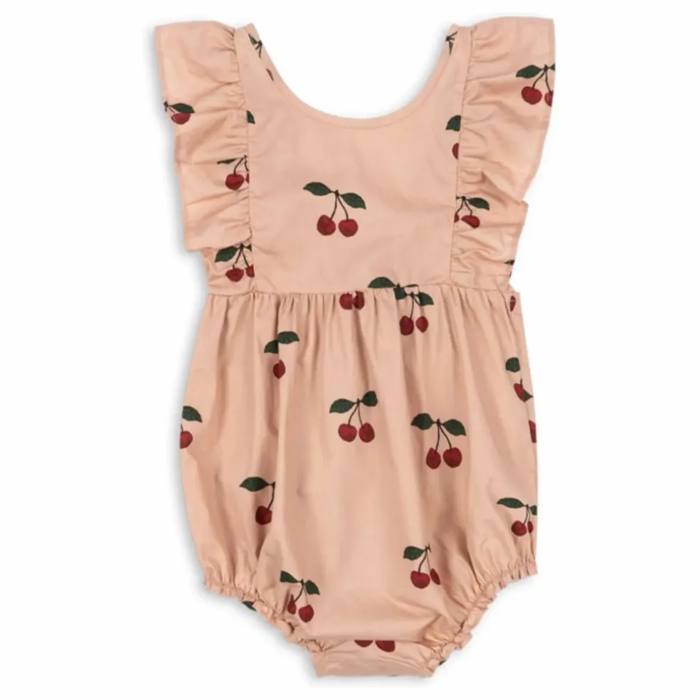 Barboteuse Verbena Coton Bio | Rose pêche