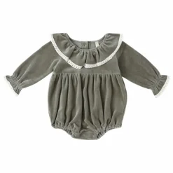 Barboteuse Wendy | Vert de gris