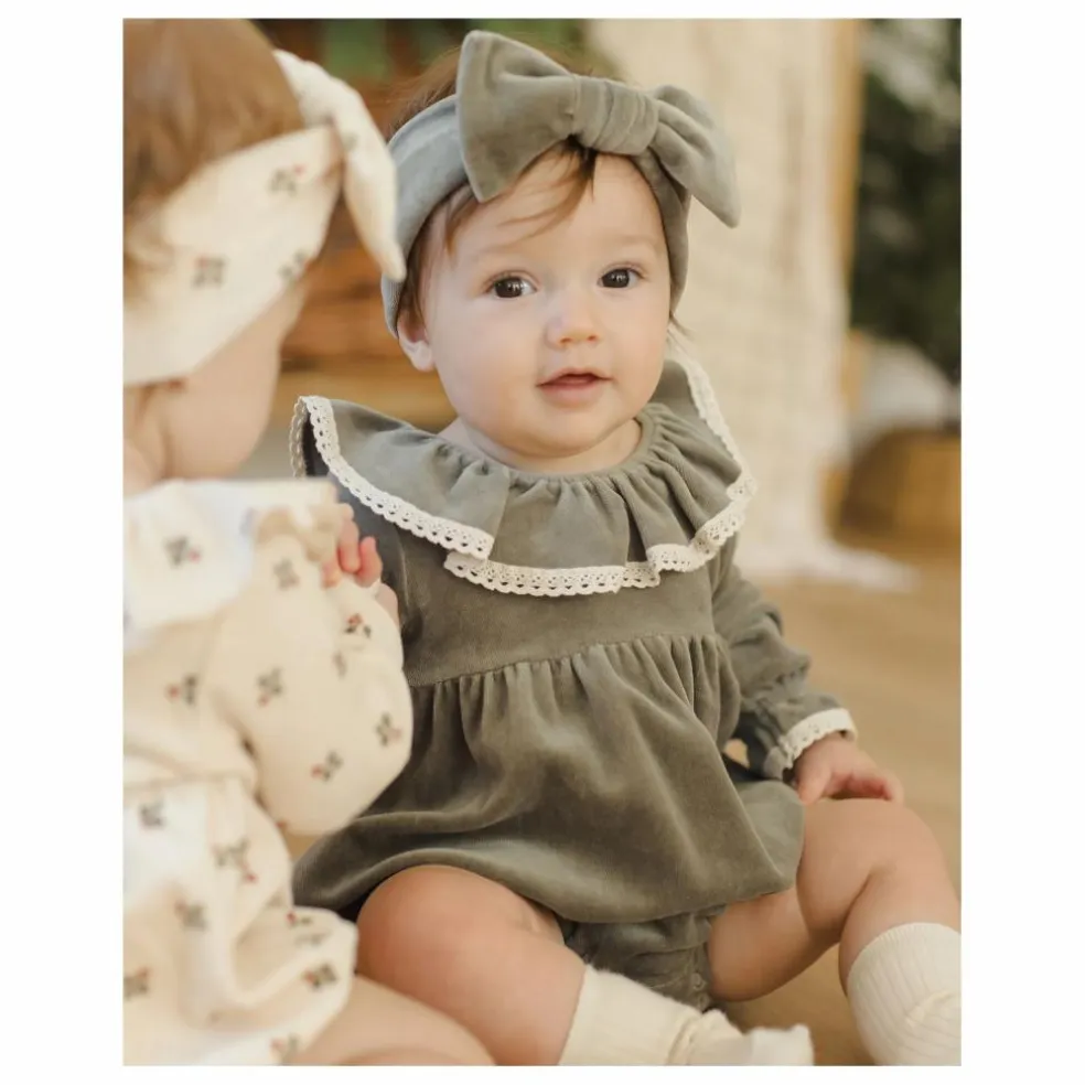 Barboteuse Wendy | Vert de gris