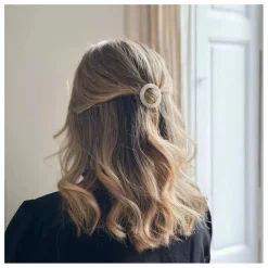 Barette ronde Nacre