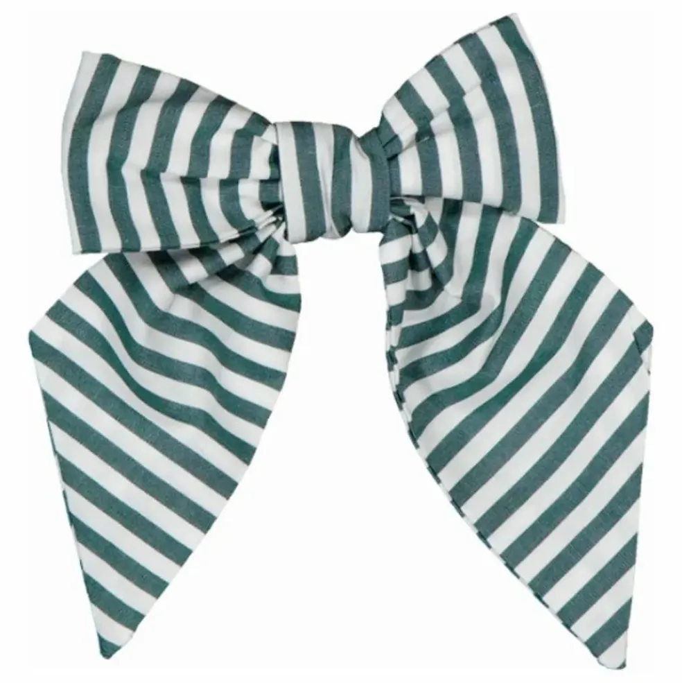 Barrette Carlotta Rayures | Vert