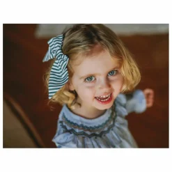 Barrette Carlotta Rayures | Vert