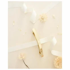 Barrette en métal | Doré