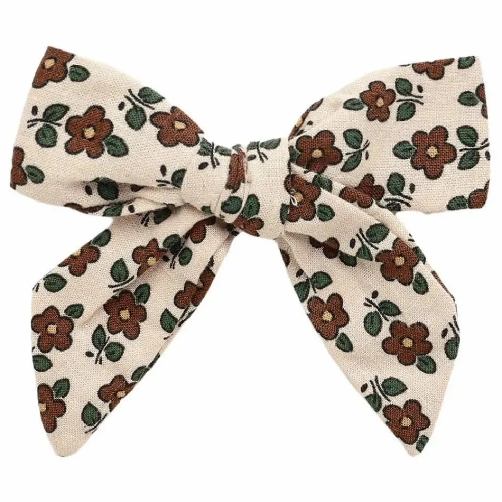 Barrette Fleurie | Ecru