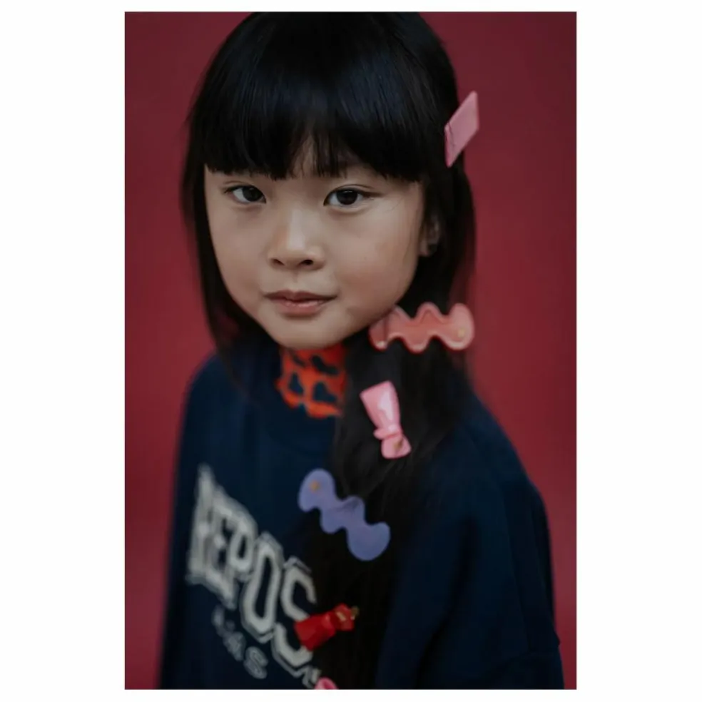 Barrette Squared | Rose