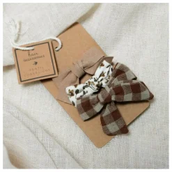 Barrettes Caramel - Set de 3