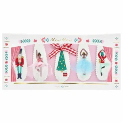 Barrettes Casse Noisette brodées - Lot de 5