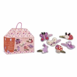 Barrettes Fleurs à créer - Janod x Hachette