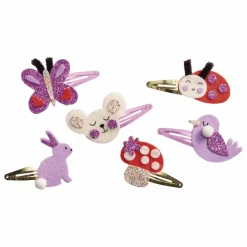 Barrettes Fleurs à créer - Janod x Hachette