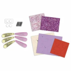 Barrettes Fleurs à créer - Janod x Hachette