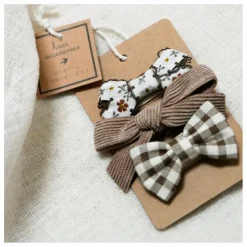 Barrettes Fleurs - Set de 3