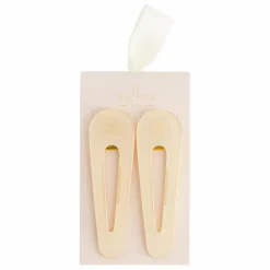 Barrettes Opaline - Set de 2 | Ivoire