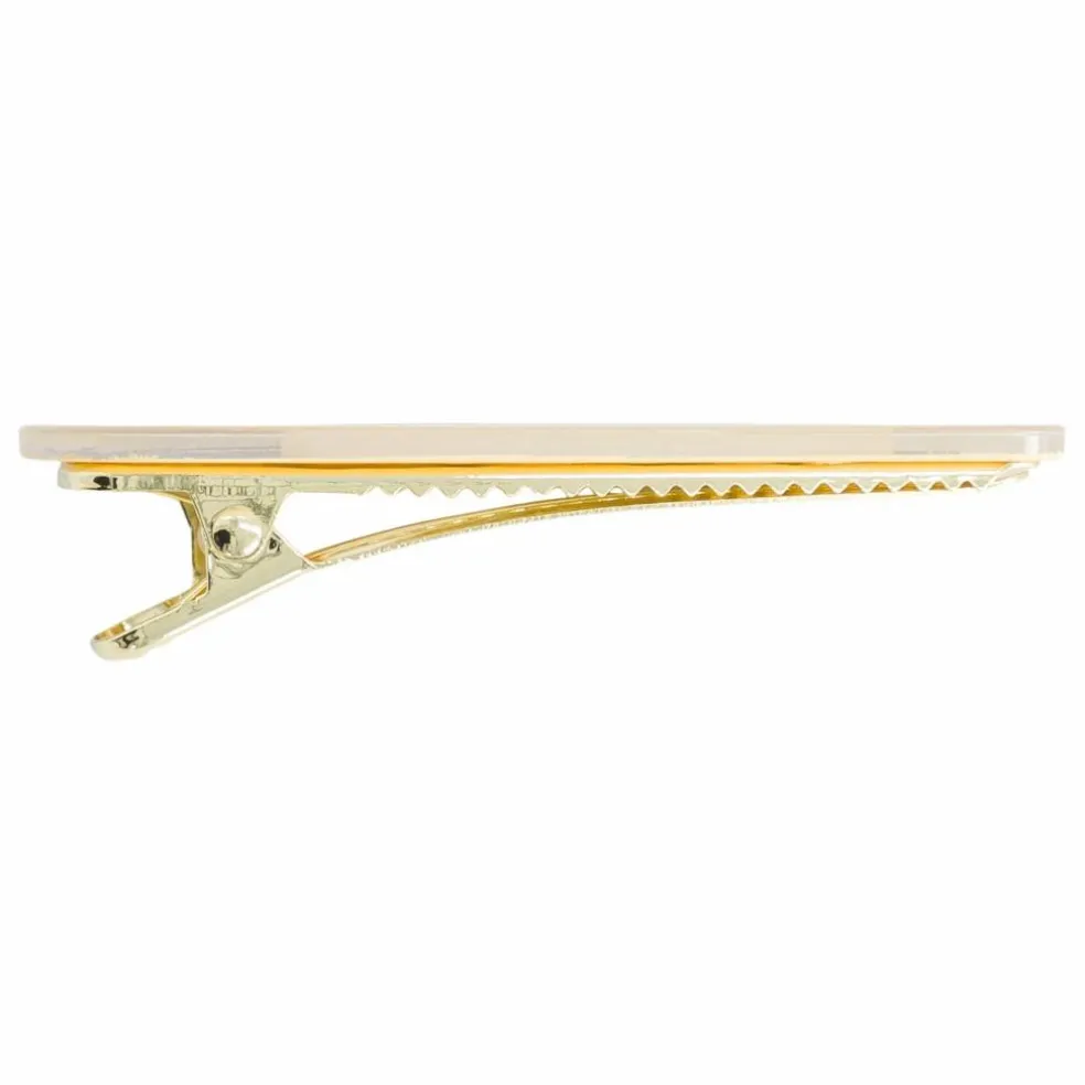 Barrettes Opaline - Set de 2 | Ivoire
