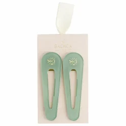Barrettes Opaline - Set de 2 | Vert d'eau