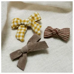 Barrettes Vichy - Set de 3