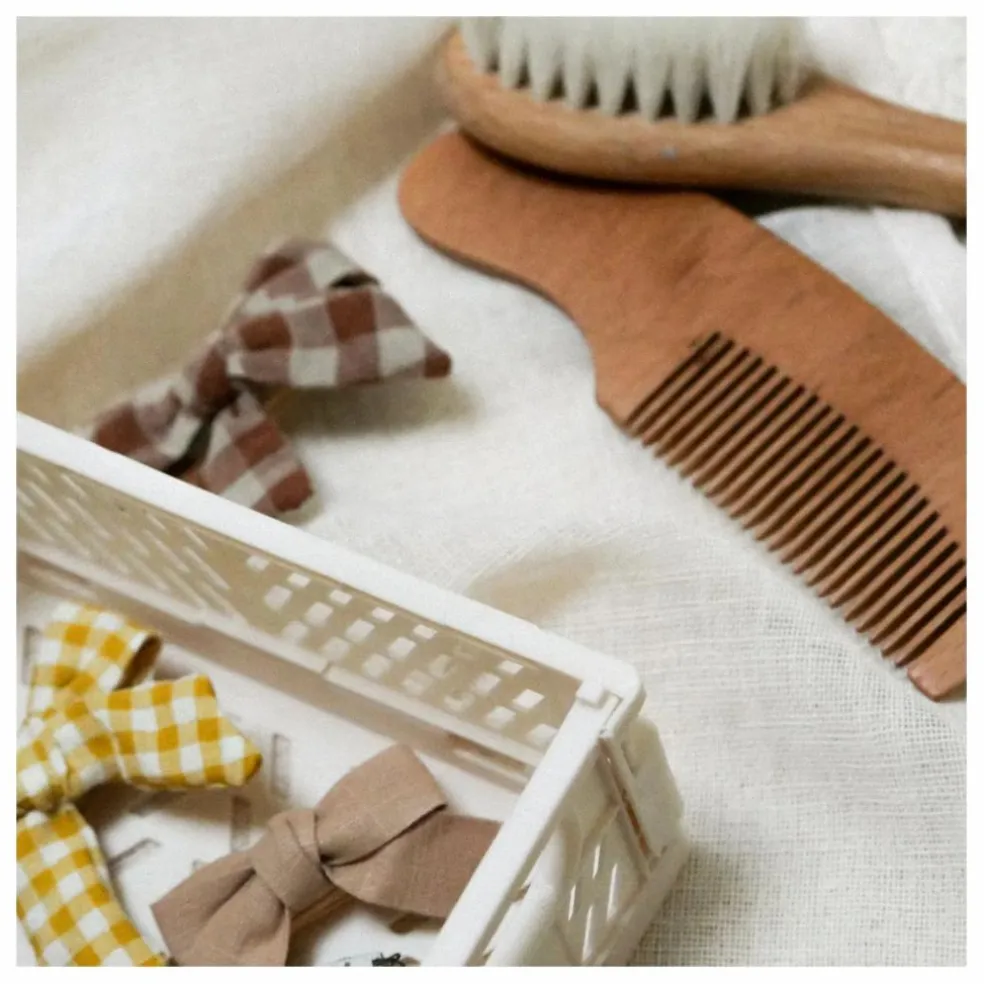 Barrettes Vichy - Set de 3