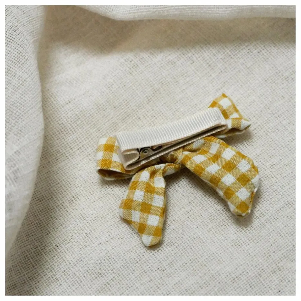 Barrettes Vichy - Set de 3