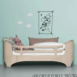Barrière de sécurité lit junior | Beige cérusé