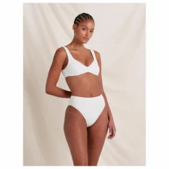 Bas de Maillot Camellia Fibres Recyclées | Blanc