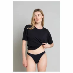 Bas de Maillot Echancré Lisa | Noir