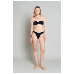 Bas de Maillot Echancré Lisa | Noir