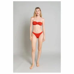 Bas de Maillot Echancré Lisa | Brique