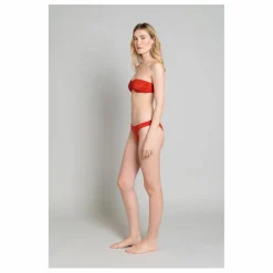 Bas de Maillot Echancré Lisa | Brique