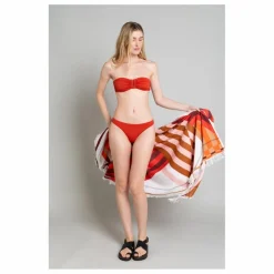 Bas de Maillot Echancré Lisa | Brique