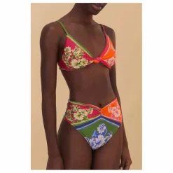 Bas de Maillot Floral Elegance | Rose