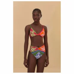 Bas de Maillot Floral Elegance | Rose