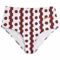 Bas de Maillot Géométrique Fibres Recyclées - Collection Femme | Marron