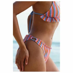 Bas de Maillot Rosie Malibu Crochet Fibres Recyclées | Bleu