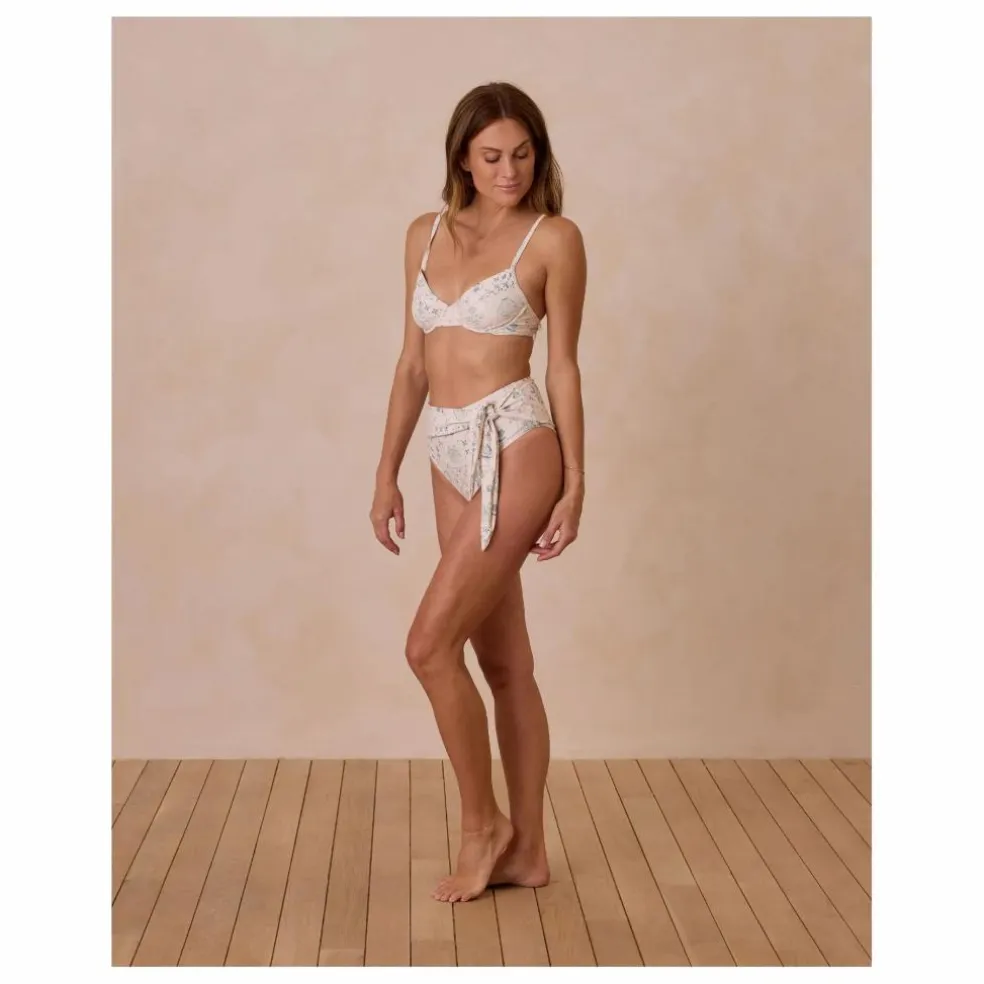 Bas de Maillot Tile Fibres Recyclées | Ecru