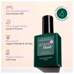 Base coat vitaminée Green Flash - 15 ml