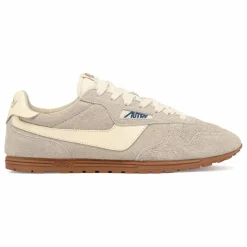 Basket Windspin Low Bicolore Suède et Cuir | Gris clair