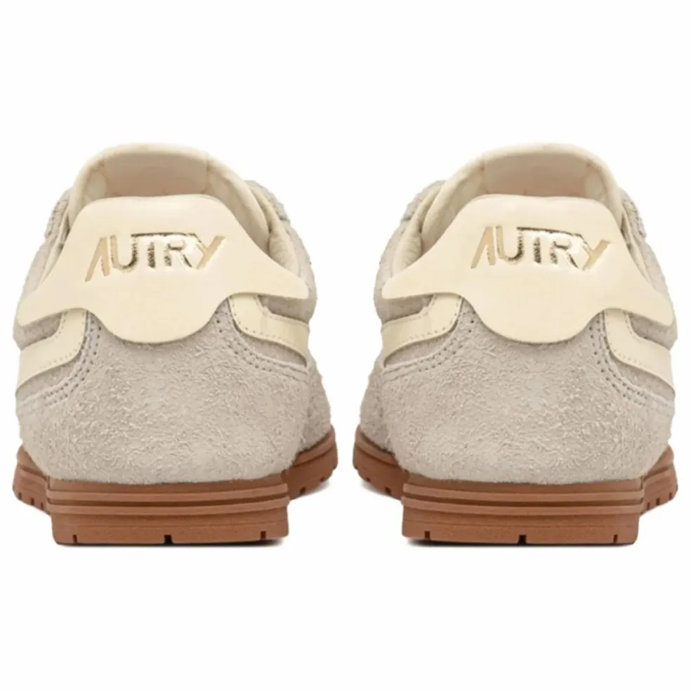 Basket Windspin Low Bicolore Suède et Cuir | Gris clair