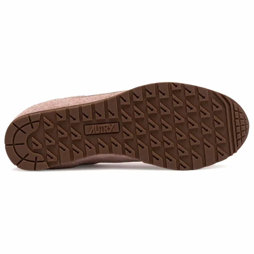 Basket Windspin Low Suède et Cuir | Rose poudré